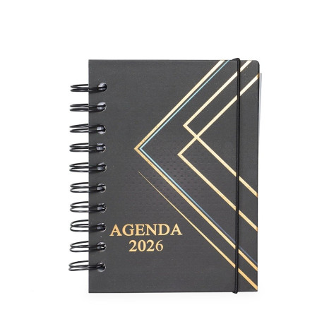 Agenda Diária 2026 Wire-O Promocional
