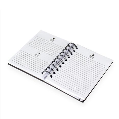 Agenda Diária 2026 Wire-O Promocional