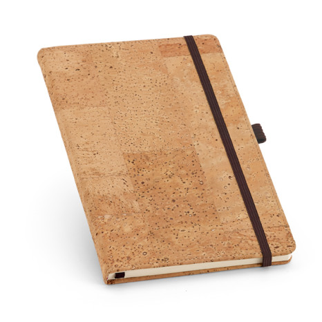 Bloco de Notas Ecológico Com Capa de Cortiça Com Logotipo