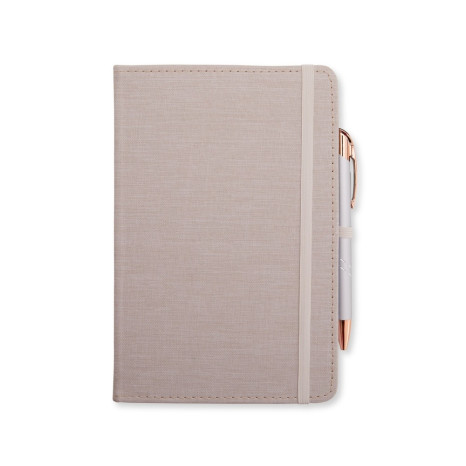 Caderneta em Linho Personalizada