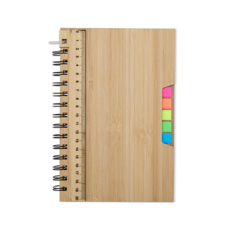 Caderno A5 Bambu Personalizada