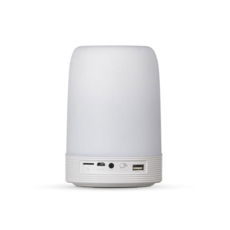 Caixa de Som Multimídia Com Porta Caneta e Luminária Personalizada 