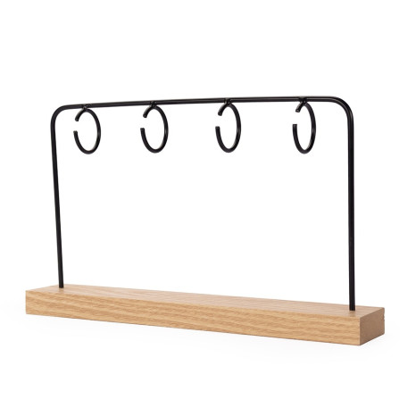 Calendário Madeira com Alça Metal Personalizado