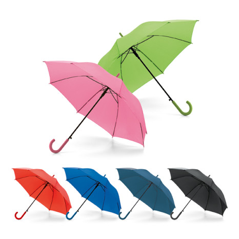 Guarda Chuva Com Tecido e Cabo Colorido