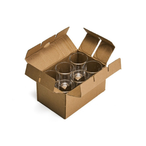 Kit Copo Vidro 50ml 6 Peças Personalizado 