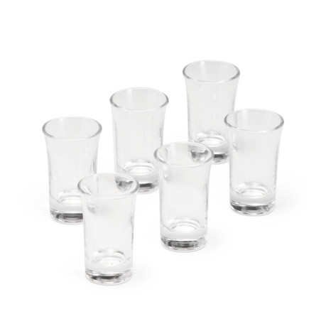 Kit Copo Vidro 50ml 6 Peças Personalizado 
