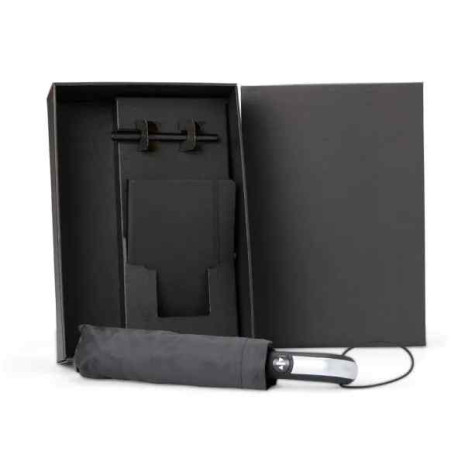 Kit Guarda-Chuva, Caderno E Caneta - 3 Pçs Personalizado