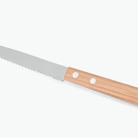 Kit para Bar rm Bambu Mônaco com Facas e Tábua com Logo