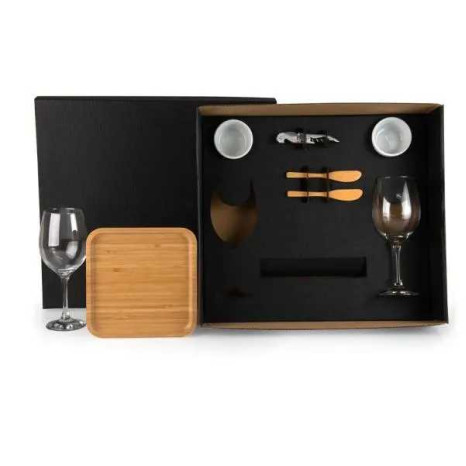 Kit para Petisco/Vinho - 8 Pçs Personalizado