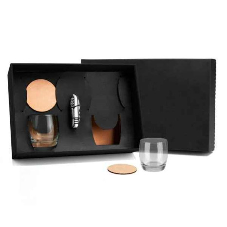 Kit Whisky com Canivete 5 Peças Personalizado 