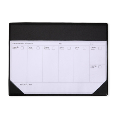 Planner Semanal de Mesa Promocional