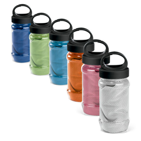 Toalha Esportiva Com Embalagem Pet Personalizada