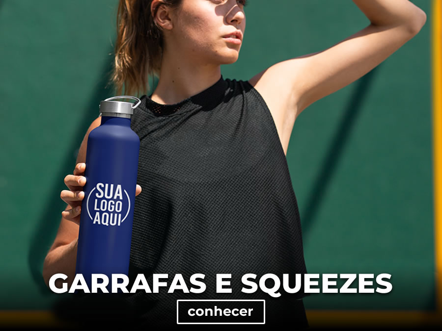 Garrafas e Squeezes Personalizados