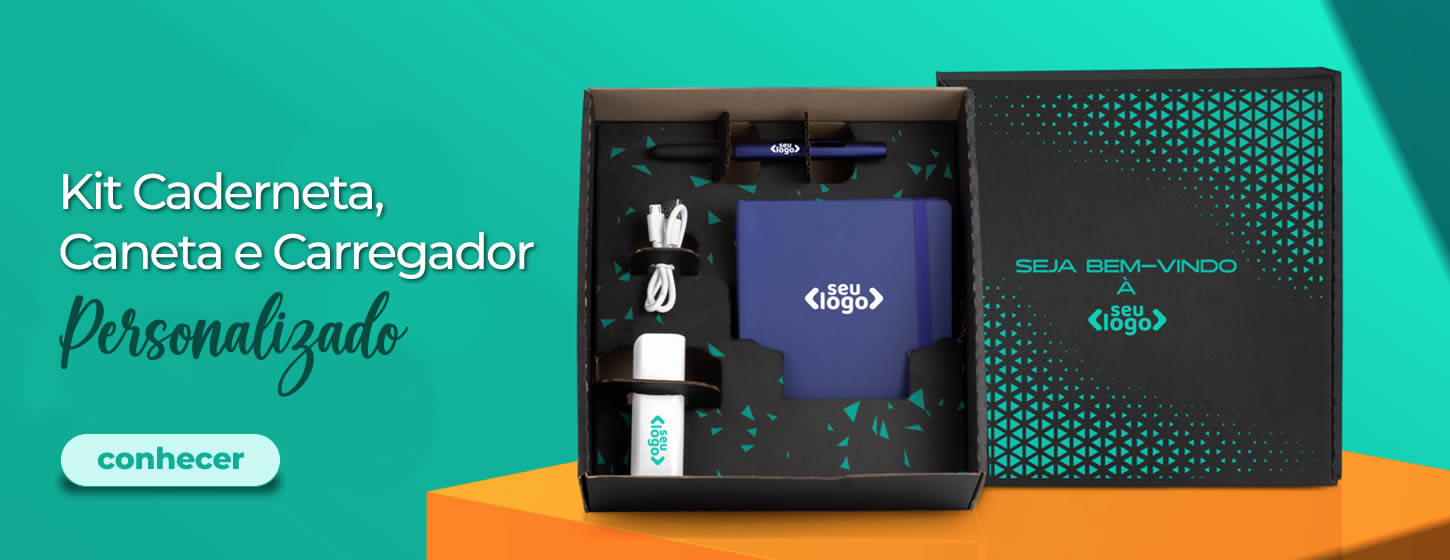 Kit Cadernetas Personalizadas